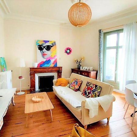 Апартаменты Cosy Hortensia- 4 Ch- Clemenceau Hypercentre & Parking Sous Terrain- 110M2 По Экстерьер фото